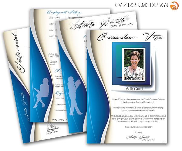 cv or resume design makeover